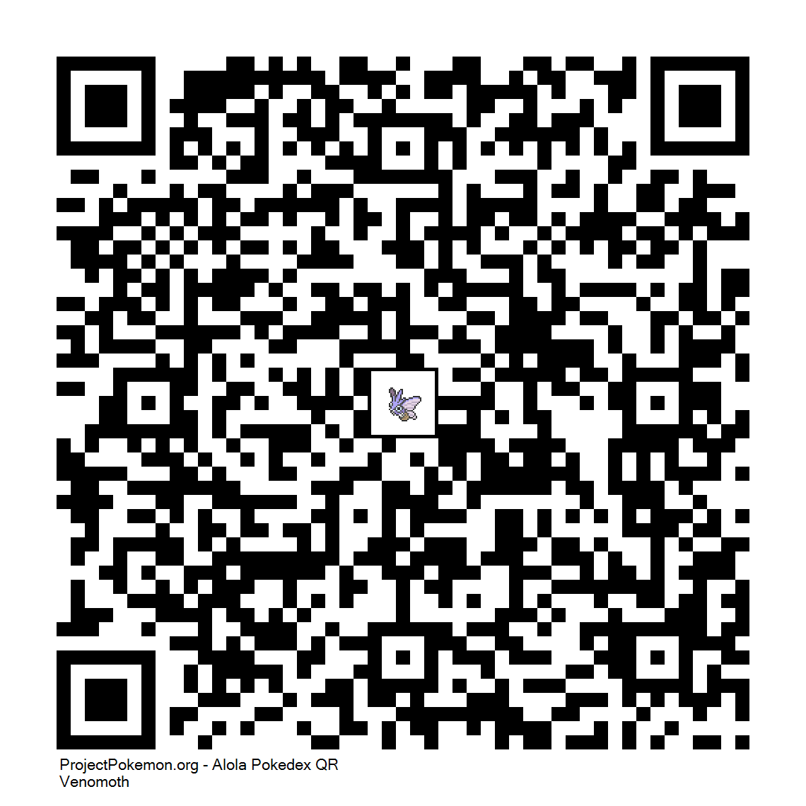 Cdigo QR de Venomoth